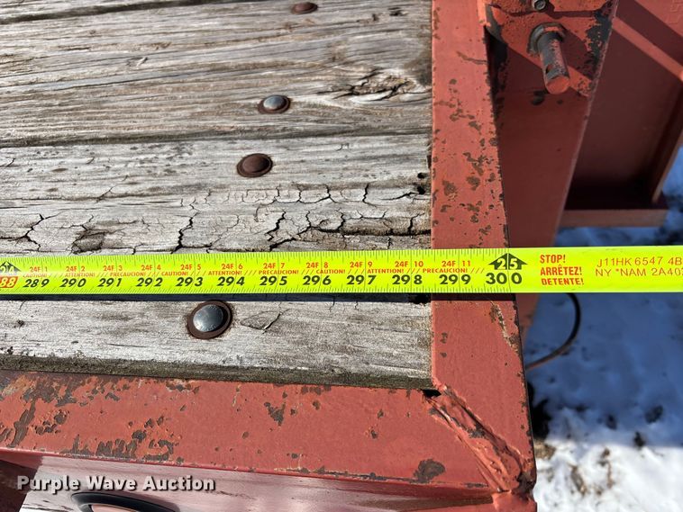 image for item DU6981 2006 May Trailer Gooseneck equipment trailer