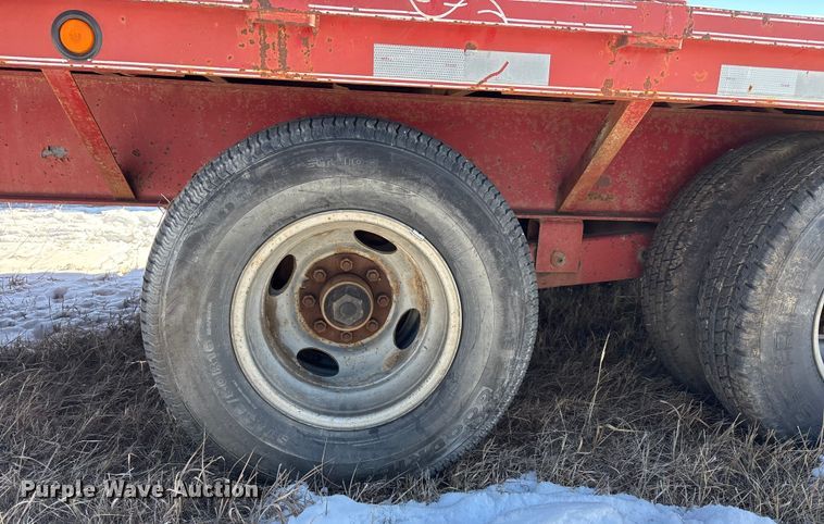 image for item DU6981 2006 May Trailer Gooseneck equipment trailer