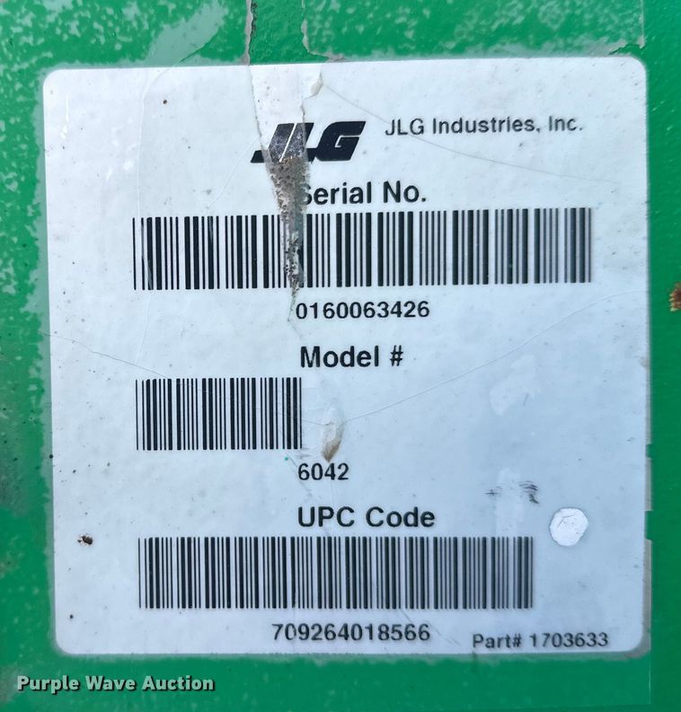 image for item DW4417 2014 JLG Skytrak 6042 telehandler