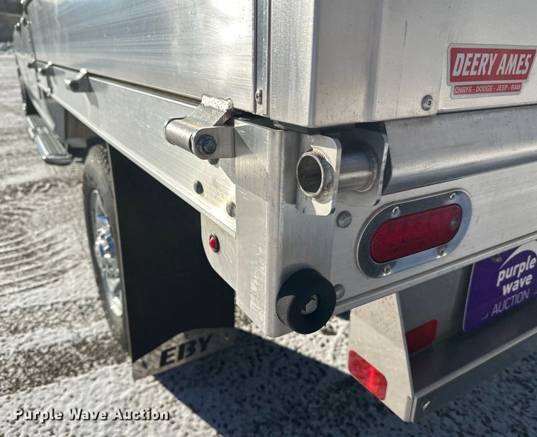 image for item DW4419 2022 RAM 3500 Crew Cab flatbed pickup truck