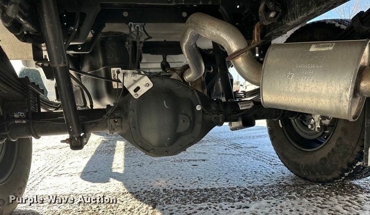 image for item DW4419 2022 RAM 3500 Crew Cab flatbed pickup truck