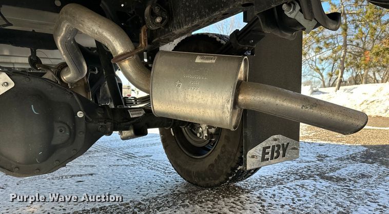 image for item DW4419 2022 RAM 3500 Crew Cab flatbed pickup truck