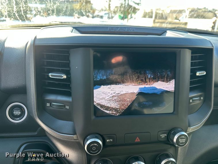 image for item DW4419 2022 RAM 3500 Crew Cab flatbed pickup truck