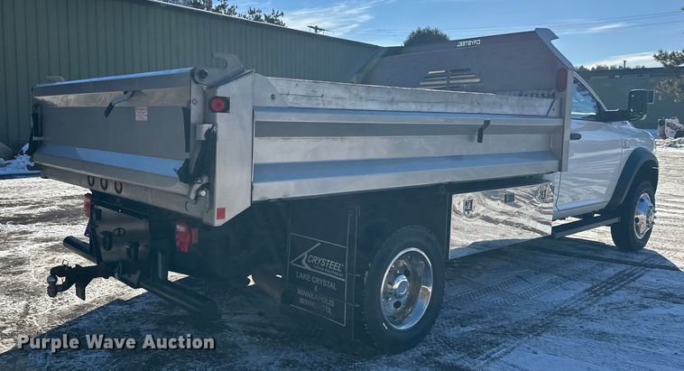 image for item DW4420 2019 RAM 5500 dump truck