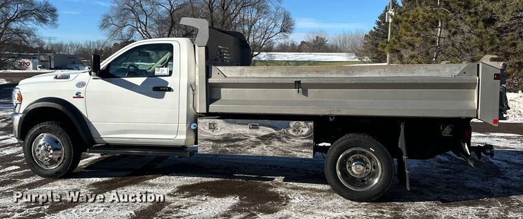 image for item DW4420 2019 RAM 5500 dump truck
