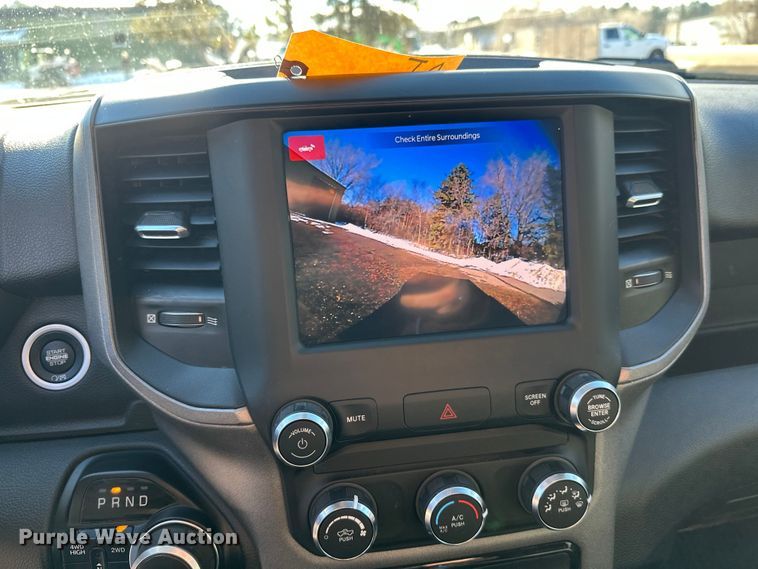 image for item DW4421 2022 RAM 3500 Crew Cab flatbed pickup truck