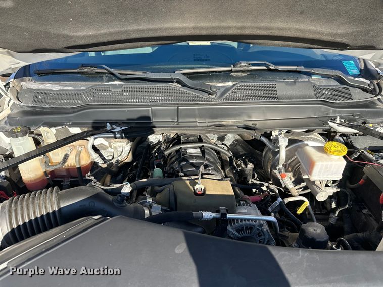 image for item DW4421 2022 RAM 3500 Crew Cab flatbed pickup truck