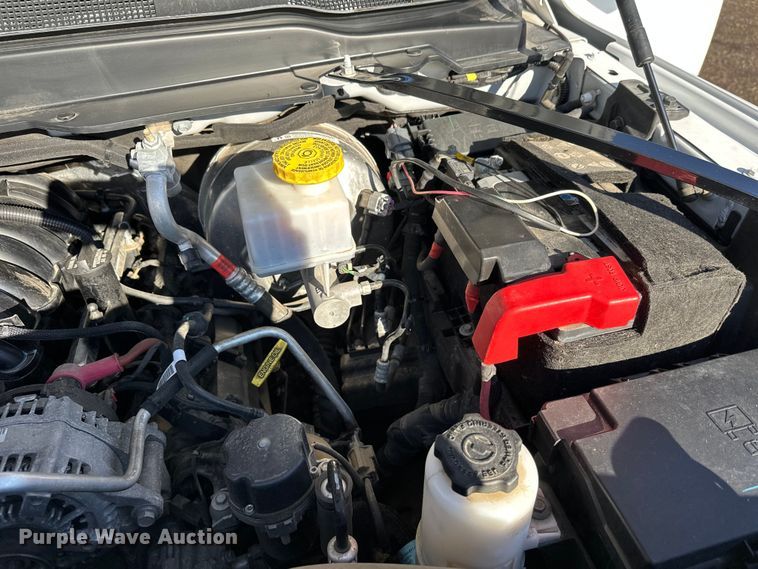 image for item DW4421 2022 RAM 3500 Crew Cab flatbed pickup truck