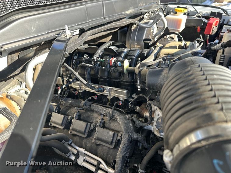 image for item DW4421 2022 RAM 3500 Crew Cab flatbed pickup truck