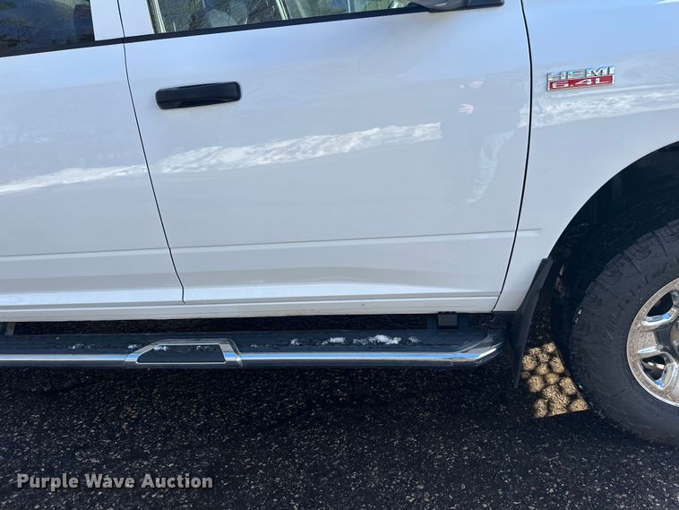 image for item DW4422 2022 RAM 3500 Crew Cab utility bed pickup truck