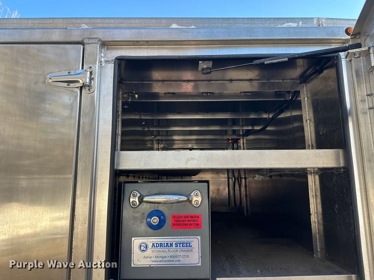 image for item DW4422 2022 RAM 3500 Crew Cab utility bed pickup truck