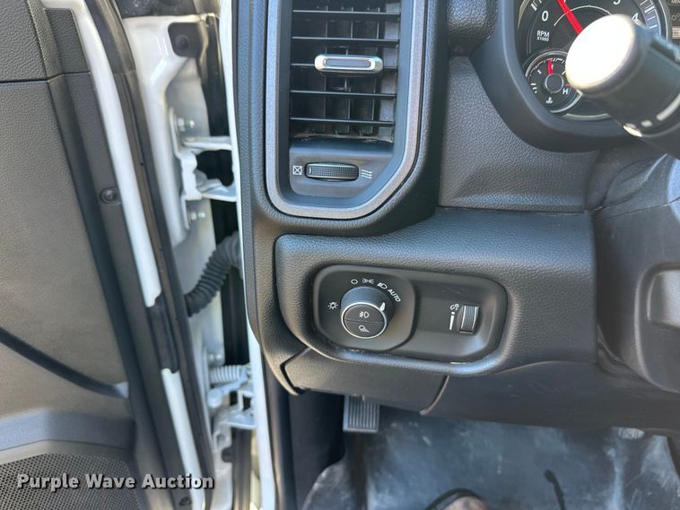 image for item DW4422 2022 RAM 3500 Crew Cab utility bed pickup truck