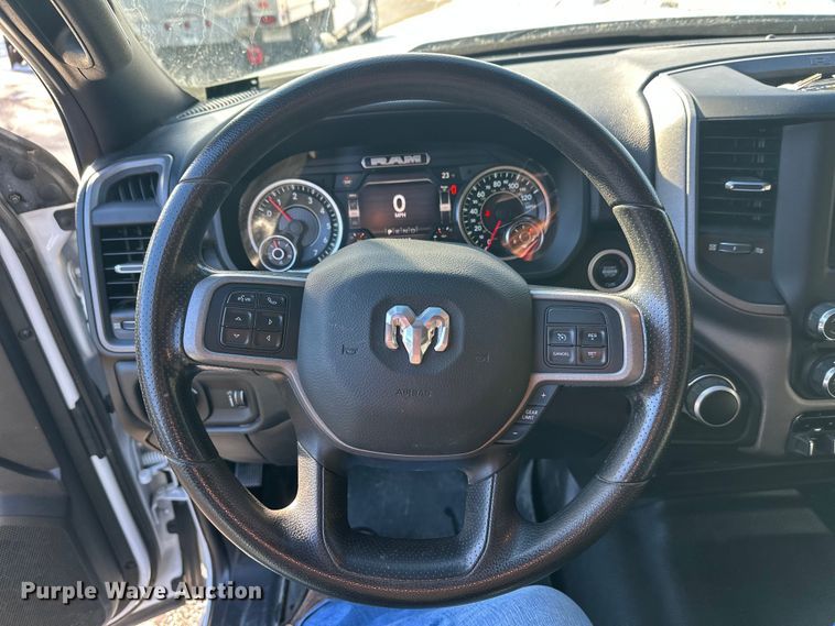 image for item DW4422 2022 RAM 3500 Crew Cab utility bed pickup truck