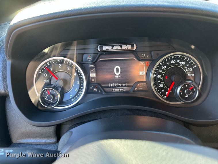 image for item DW4422 2022 RAM 3500 Crew Cab utility bed pickup truck