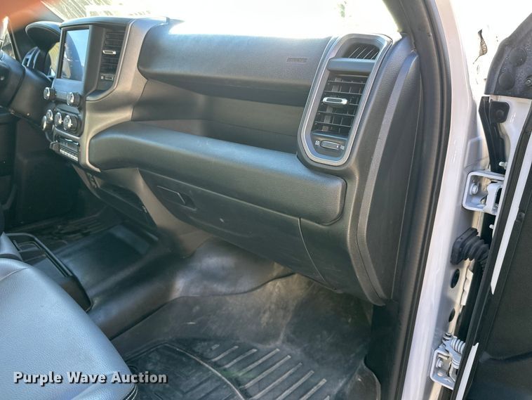 image for item DW4422 2022 RAM 3500 Crew Cab utility bed pickup truck