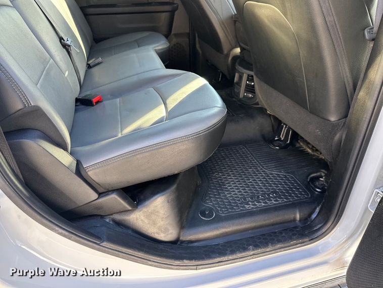 image for item DW4422 2022 RAM 3500 Crew Cab utility bed pickup truck