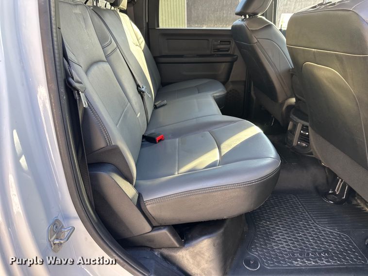 image for item DW4422 2022 RAM 3500 Crew Cab utility bed pickup truck