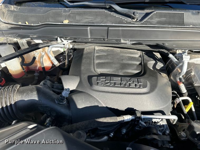 image for item DW4422 2022 RAM 3500 Crew Cab utility bed pickup truck