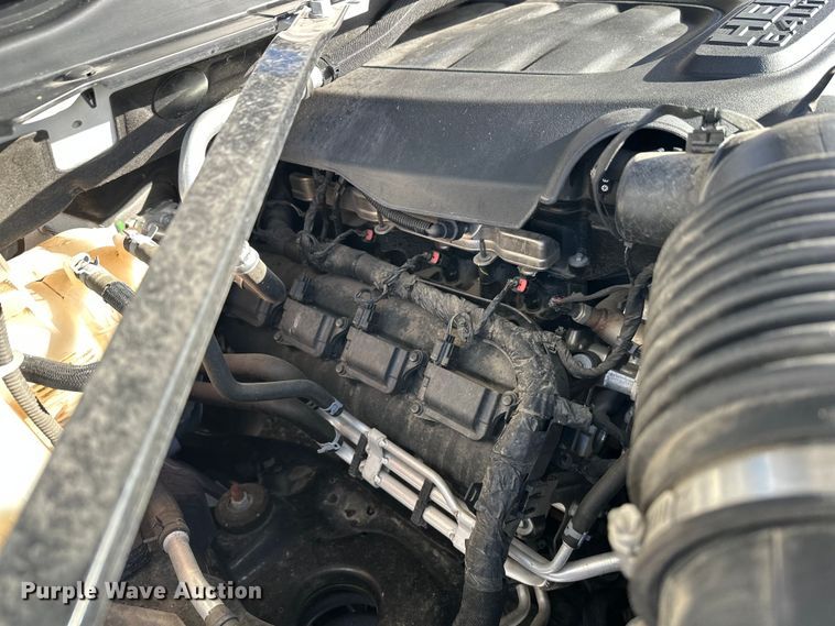 image for item DW4422 2022 RAM 3500 Crew Cab utility bed pickup truck