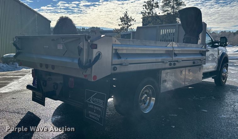 image for item DW4424 2023 Ford F600 flatbed truck