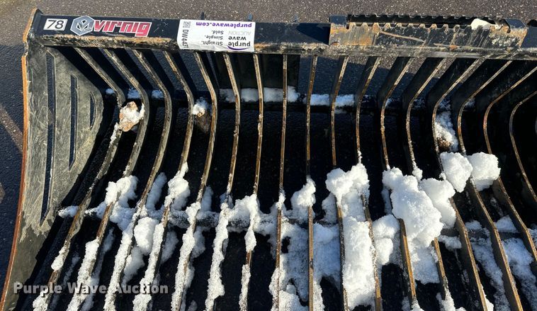 image for item DW4431 Virnig skid steer rock bucket