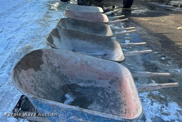 image for item DW4432 (5) wheel barrows