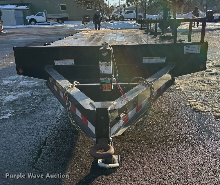 image for item DW4433 2024 Big Tex flatbed trailer