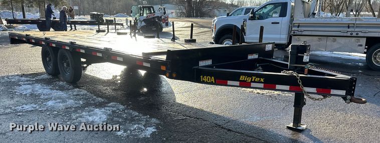 image for item DW4433 2024 Big Tex flatbed trailer