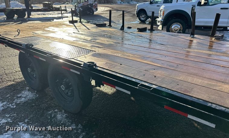 image for item DW4433 2024 Big Tex flatbed trailer