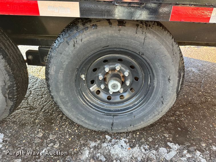 image for item DW4433 2024 Big Tex flatbed trailer
