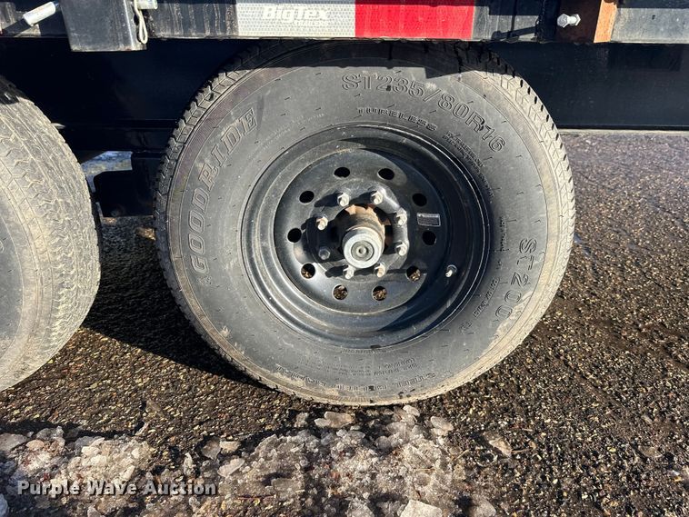 image for item DW4433 2024 Big Tex flatbed trailer