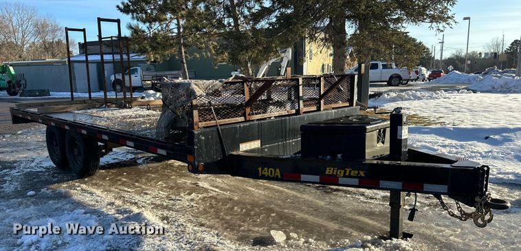 image for item DW4435 2021 Big Texx flatbed trailer