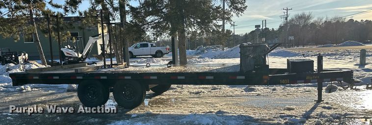 image for item DW4435 2021 Big Texx flatbed trailer