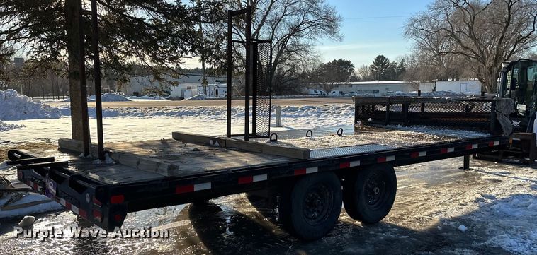 image for item DW4435 2021 Big Texx flatbed trailer