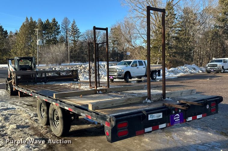 image for item DW4435 2021 Big Texx flatbed trailer