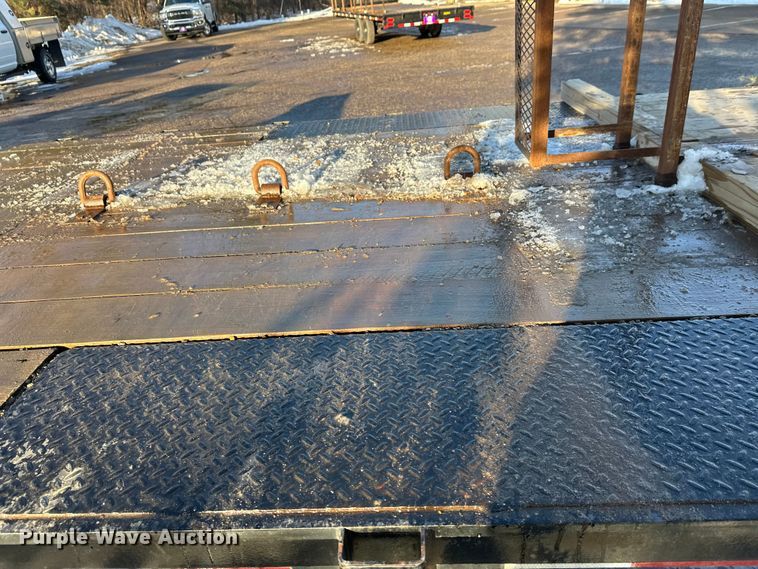 image for item DW4435 2021 Big Texx flatbed trailer