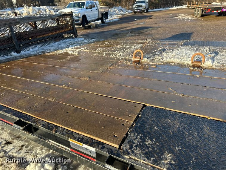 image for item DW4435 2021 Big Texx flatbed trailer