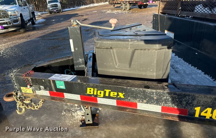 image for item DW4435 2021 Big Texx flatbed trailer