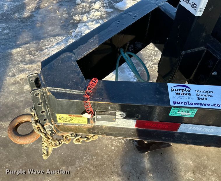 image for item DW4435 2021 Big Texx flatbed trailer