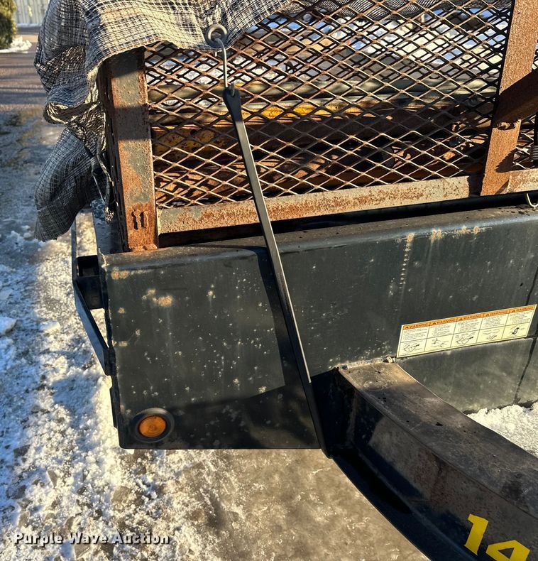 image for item DW4435 2021 Big Texx flatbed trailer