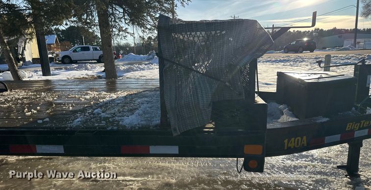 image for item DW4435 2021 Big Texx flatbed trailer