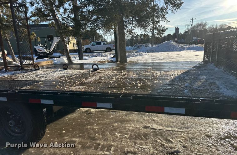 image for item DW4435 2021 Big Texx flatbed trailer