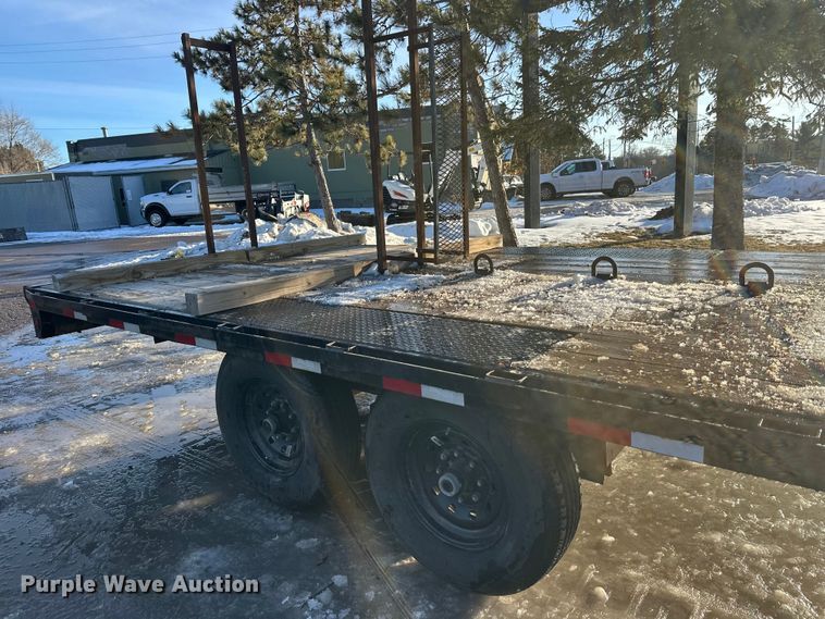 image for item DW4435 2021 Big Texx flatbed trailer