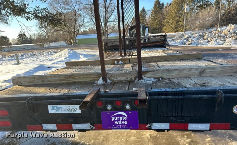 image for item DW4435 2021 Big Texx flatbed trailer