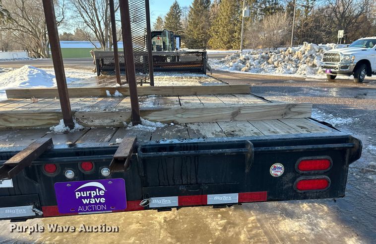 image for item DW4435 2021 Big Texx flatbed trailer