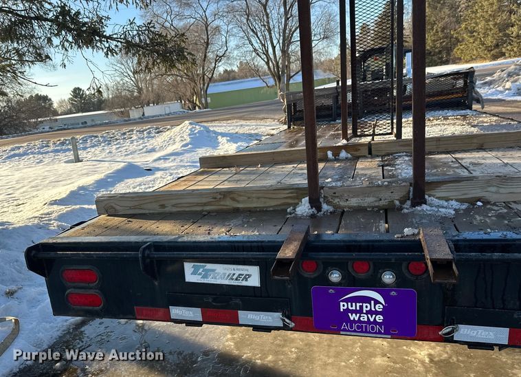 image for item DW4435 2021 Big Texx flatbed trailer