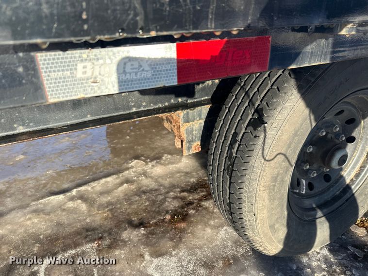 image for item DW4435 2021 Big Texx flatbed trailer