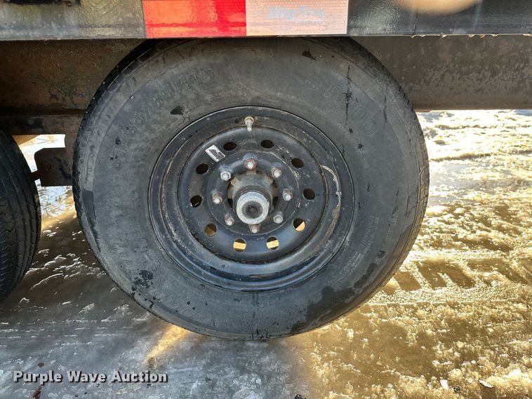 image for item DW4435 2021 Big Texx flatbed trailer
