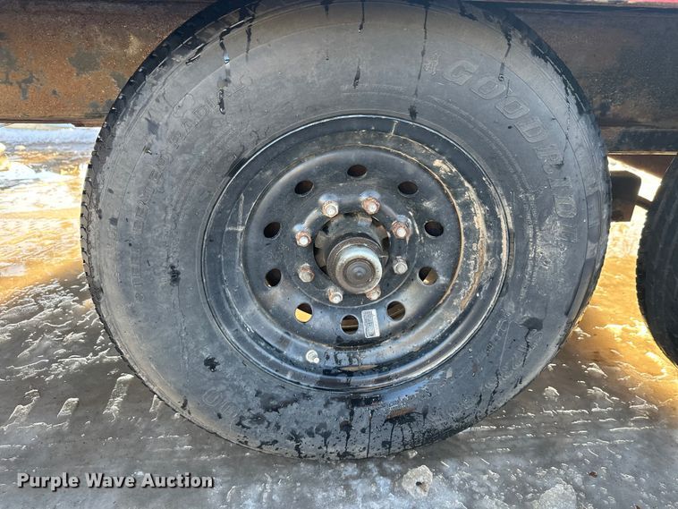 image for item DW4435 2021 Big Texx flatbed trailer