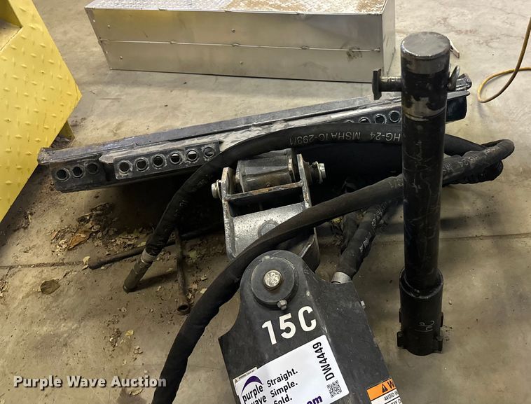 image for item DW4449 Bobcat 15C skid steer auger